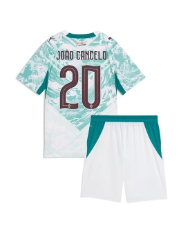 Billige Fotballdrakt Portugal Joao Cancelo #20 Replika Bortedraktsett Barn VM 2026 Kortermet (med bukser)